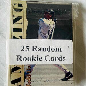 SEALED 25 Random ROOKIE Cards. 2001 Royal Rookies. OFFICIAL OPL PLAYERS